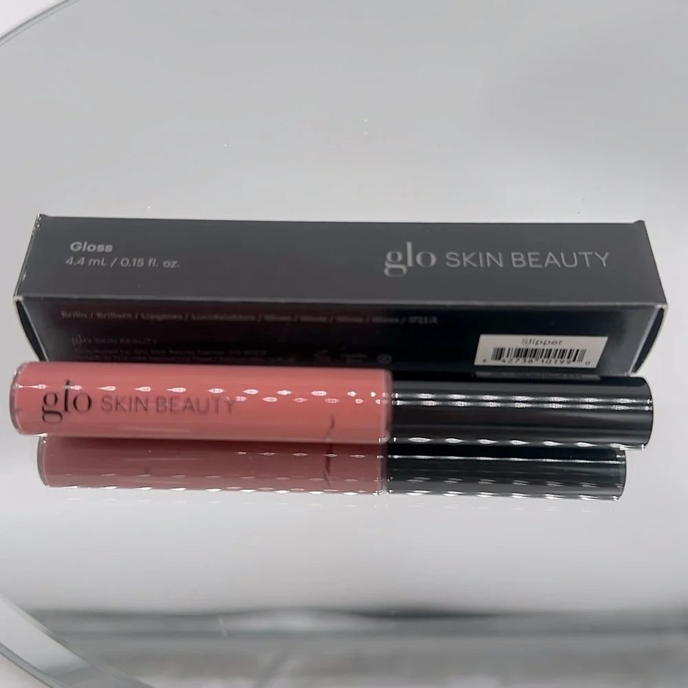 Glo Skin Beauty Lip Gloss Slipper High Shine Hydrating Lip Gloss New
